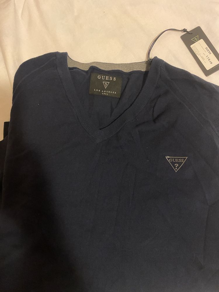 Нов Мъжки пуловер Guess, Tommy Hilfiger l , xxl