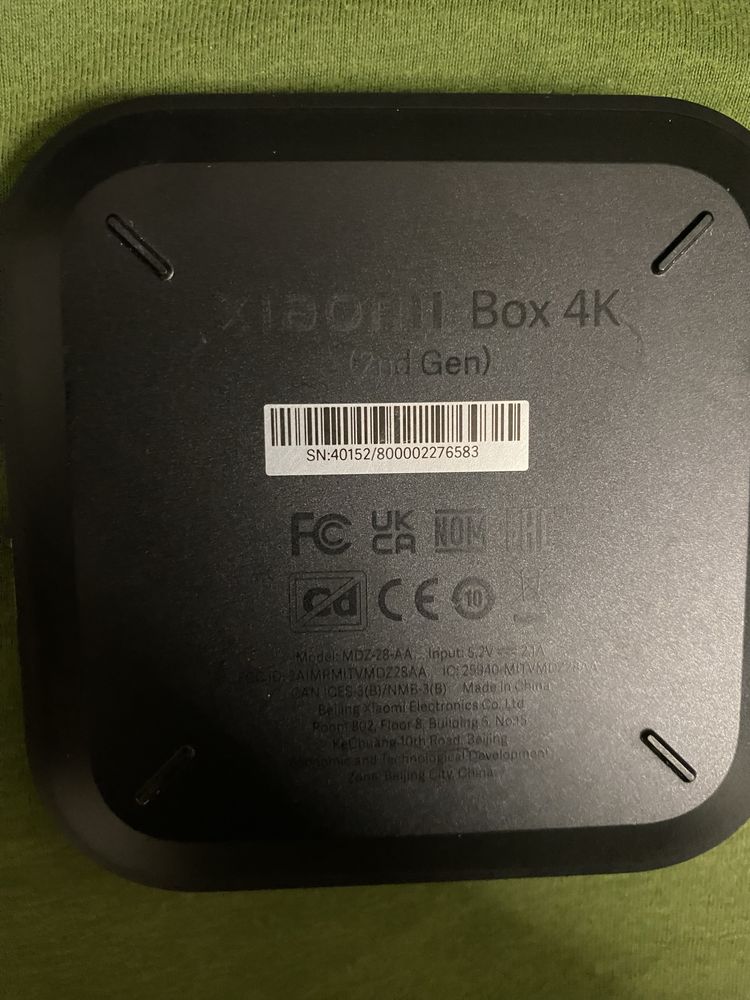 Xiaomi Box 4k 2nd gen