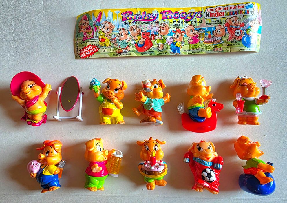 Пълни серии от Kinder Surprise