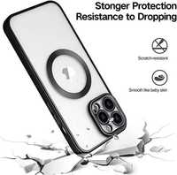 Husa iPhone 15 Pro Max /15 Pro MagSafe cu protectie camera foto