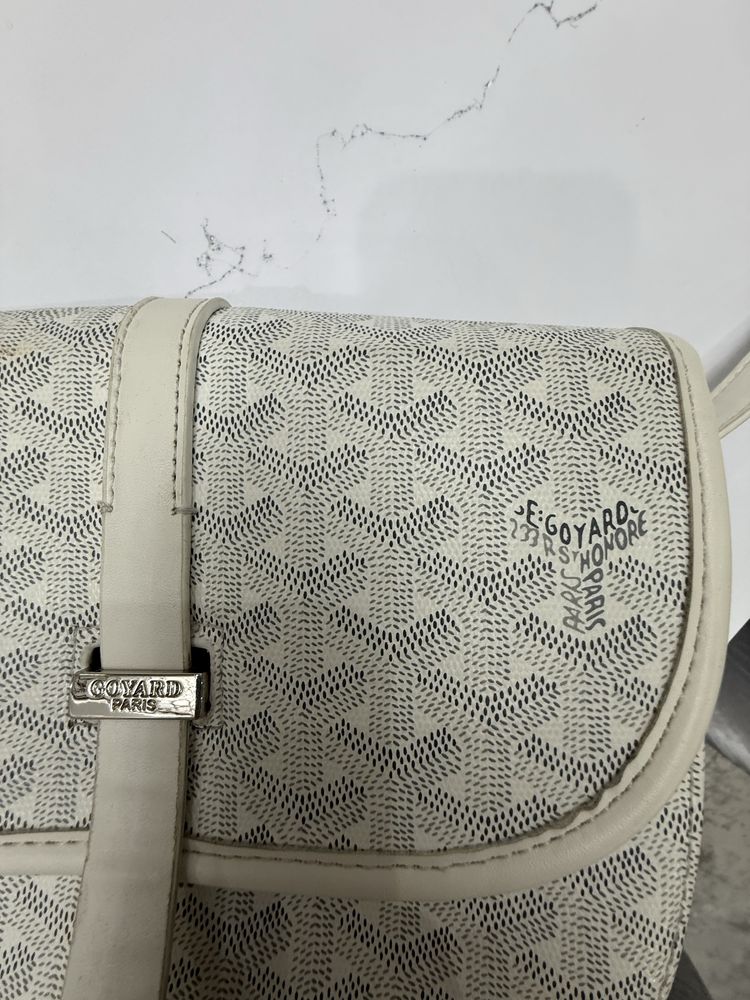 Сумка Goyard Paris White