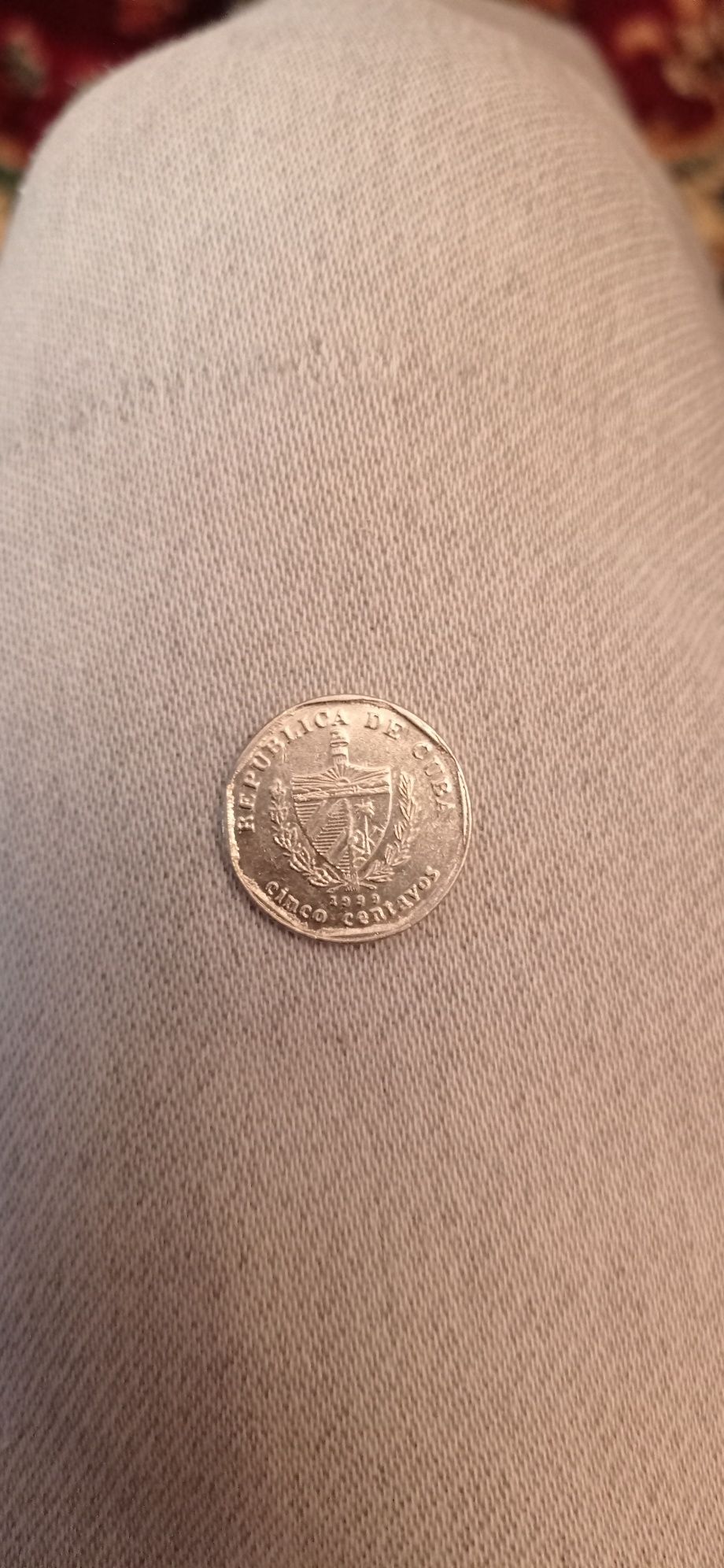 Un centavo de Cuba ,,10santimat Maroc