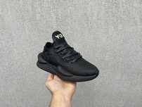 Adidasi Y-3 Kaiwa din piele negri