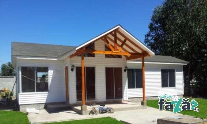 Vand case modulare din panouri sandwich