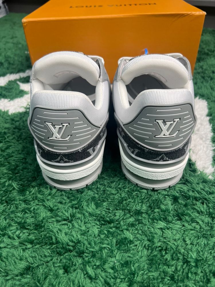 LV Trainer Grey Denim Monogram marimea 43 noi