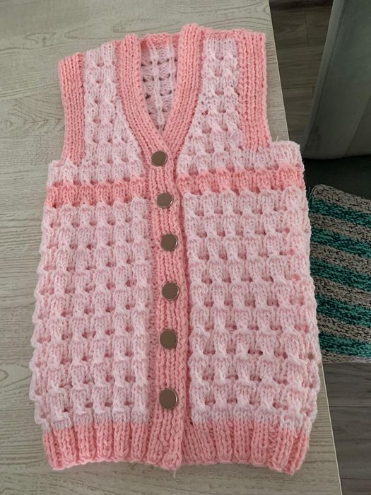 Veste croșetate și botoșei