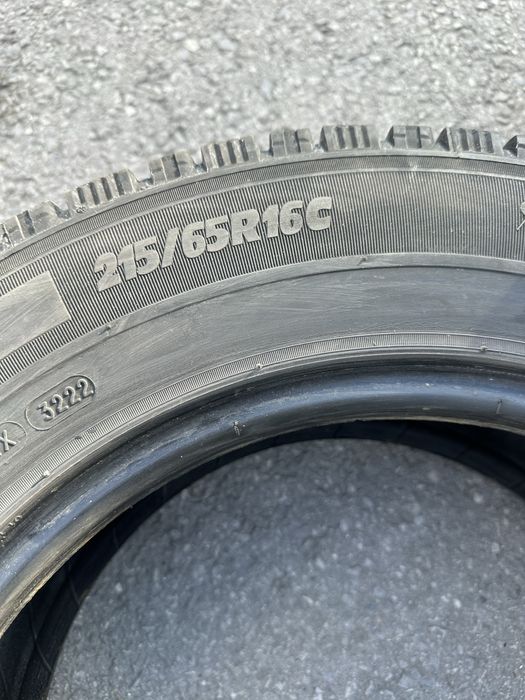 Зимни гуми Michelin 215/65/16c за бус 2022 год