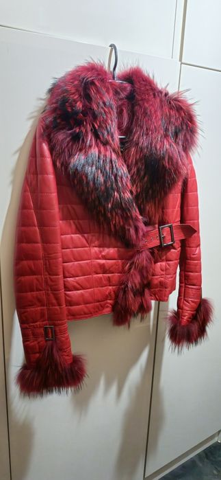 Дамско яке от естествена кожа