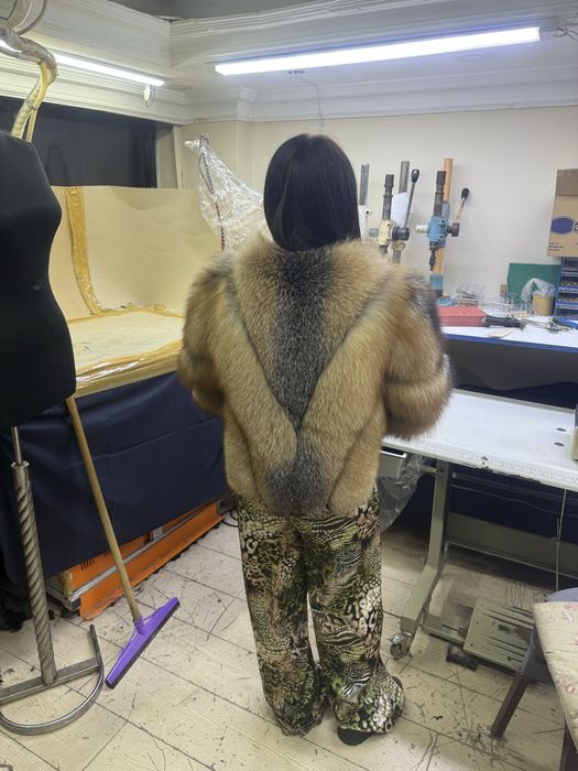 Haina din blana naturala calitate premium