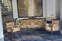 Canapea si doua fotolii, stil baroc