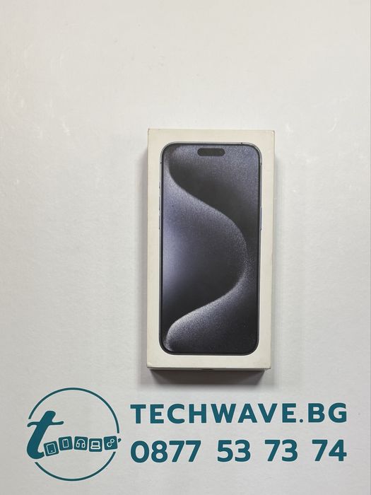 #Apple iPhone 15 Pro Max 256GB Blue Titanium , втора употреба