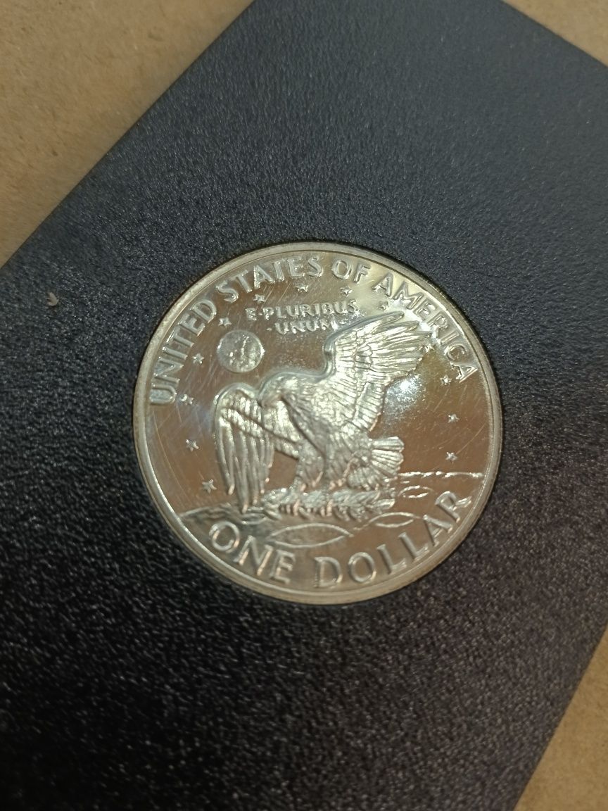 Монета из Серебра 1 доллар 1971г
