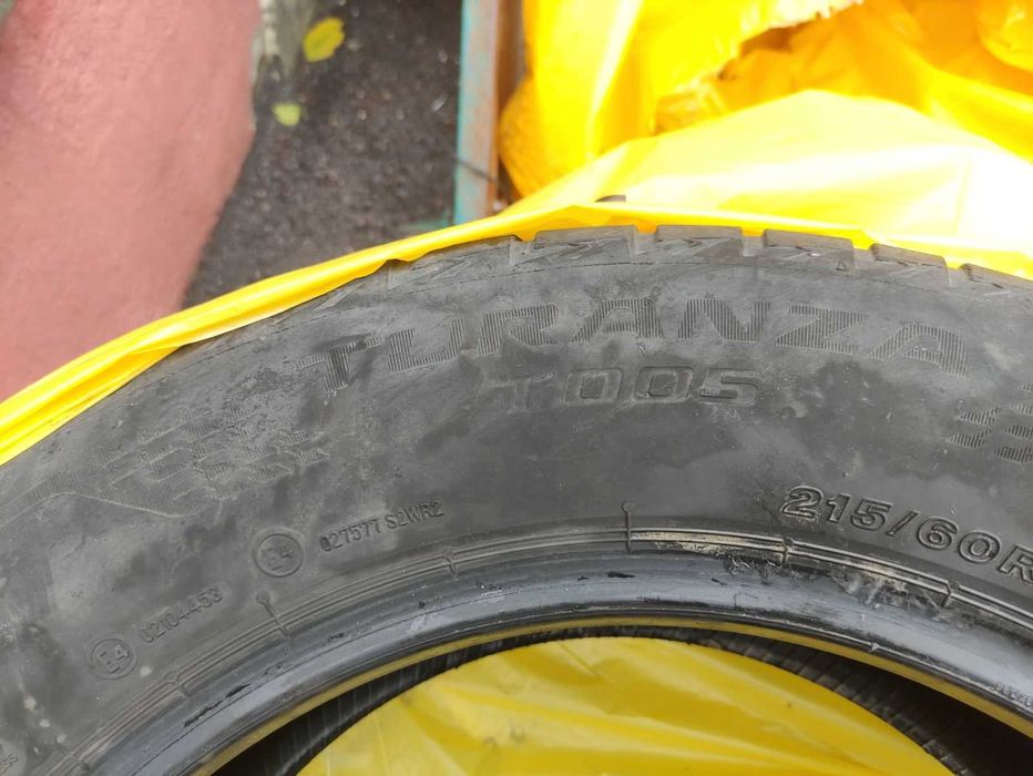 Гуми Bridgestone Turanza t005  215/60/16  ,4 броя