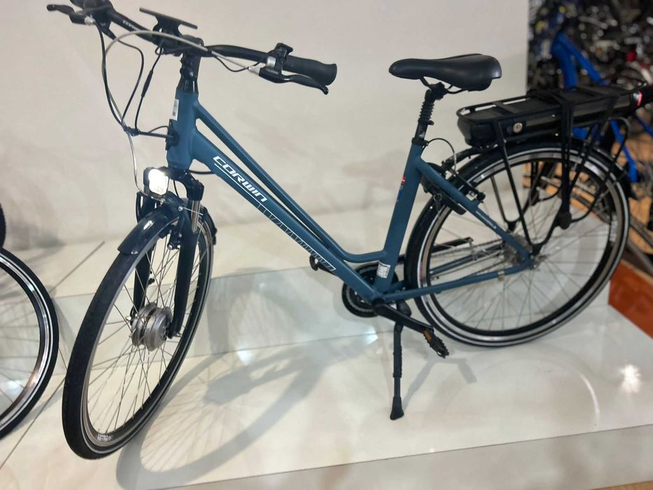 Bicicleta Electrica Corwin 28322 - 28 Inch, 490 mm, Albastru