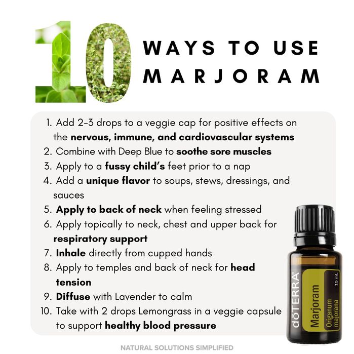 Marjoram Ulei esential doTERRA 15ml