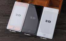Iphone 6/7/8 Plus SE Folie Sticla Secur 5D Complet Sticla Alb/Negru