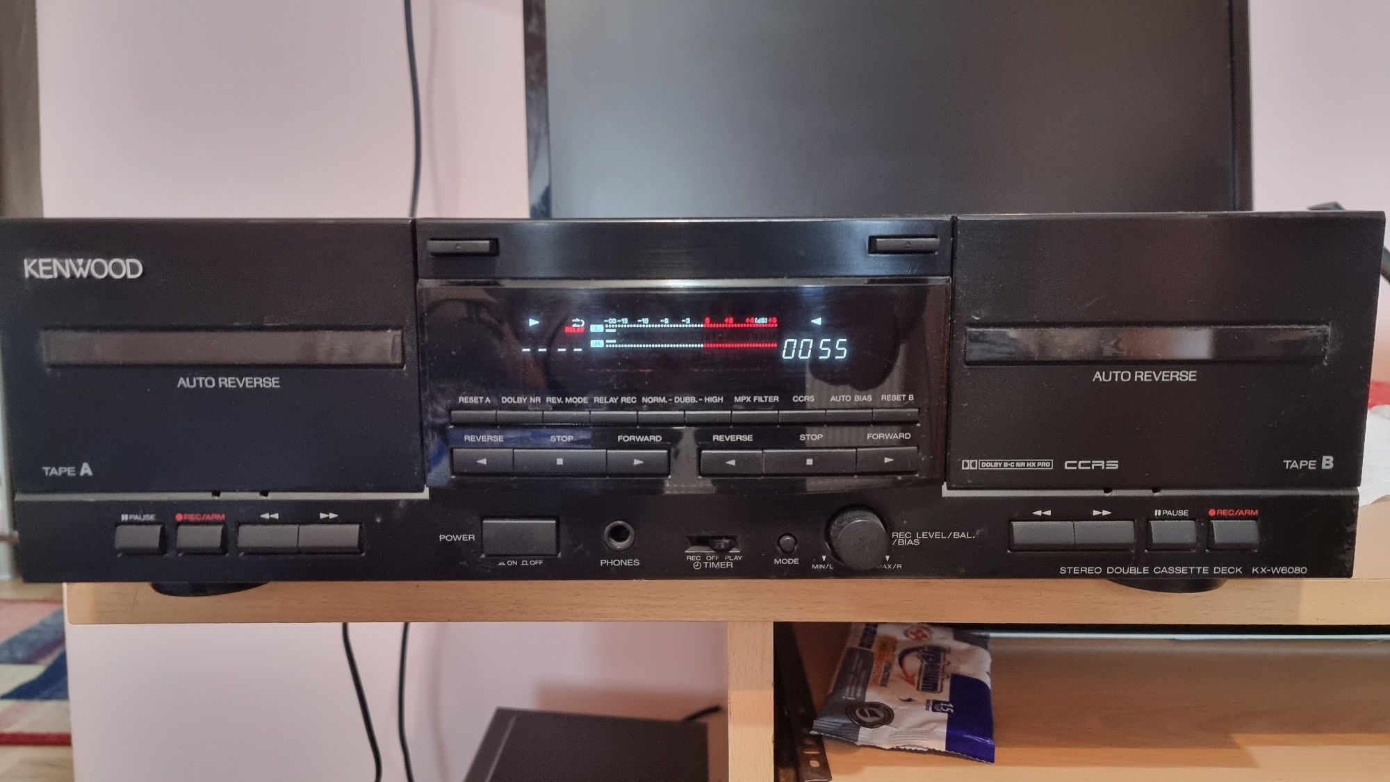 Kenwood Deck Double Cassette