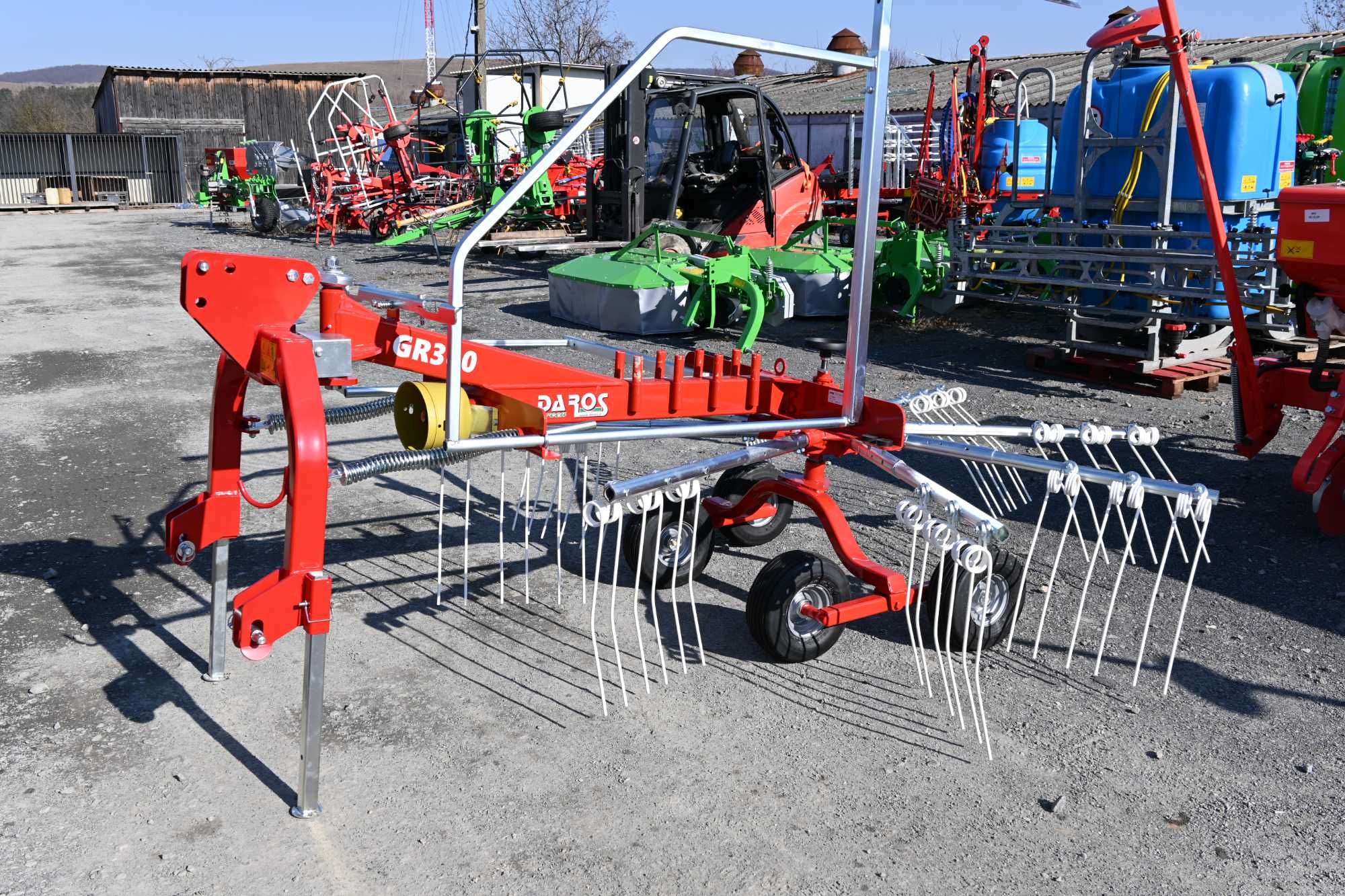 Grebla rotativa de adunat DA ROS GR 300 SN 4R - fabricat in ITALIA