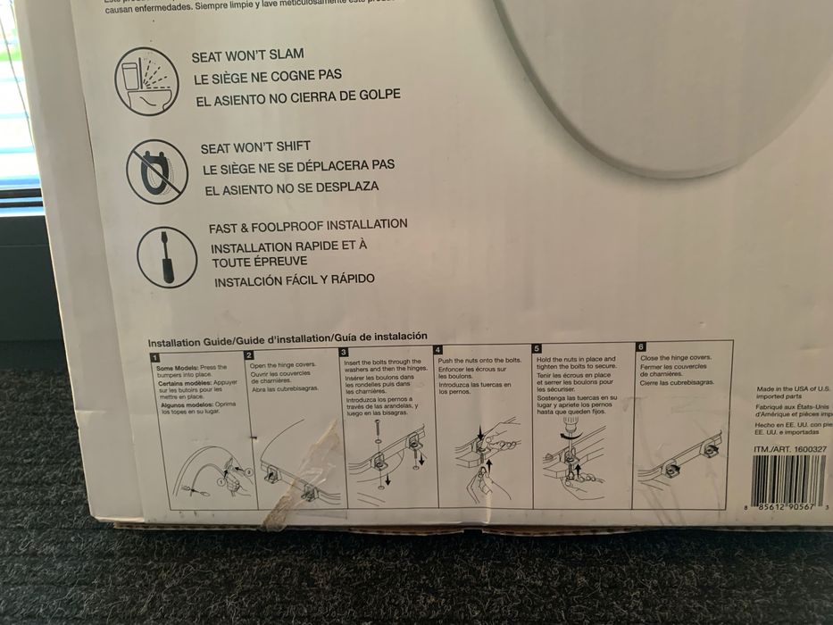 Капак със седалка за тоалетна чиния KOHLER