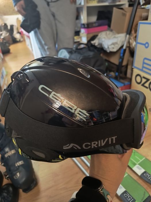 Schiuri Elan 152, clăpari Salomon 28 + bețe și cască