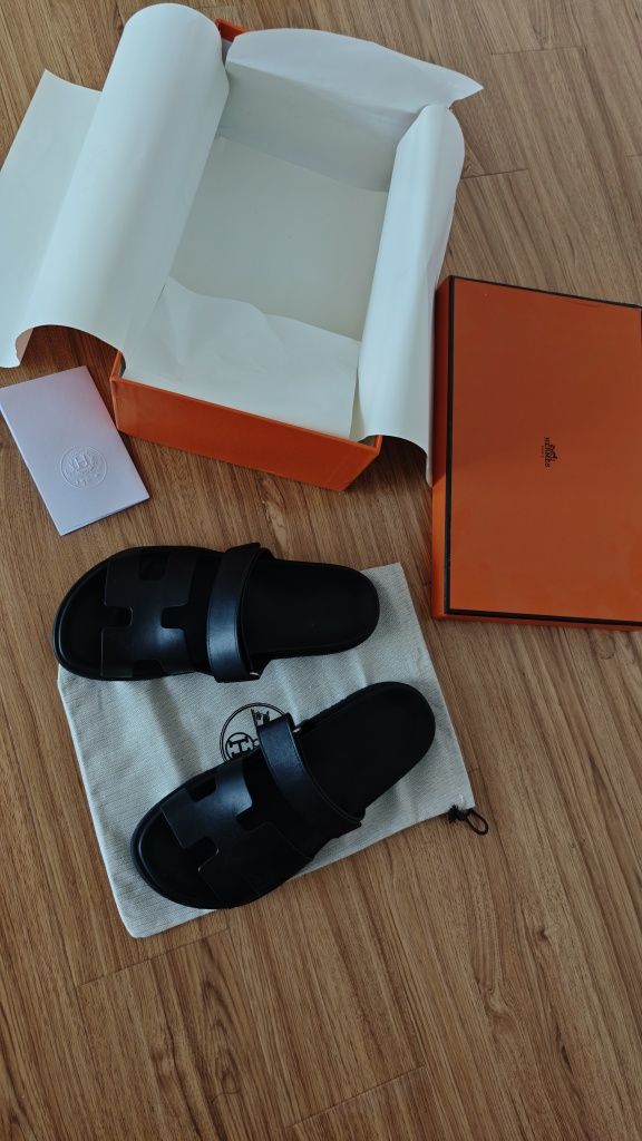 Papuci Hermes piele 41-42