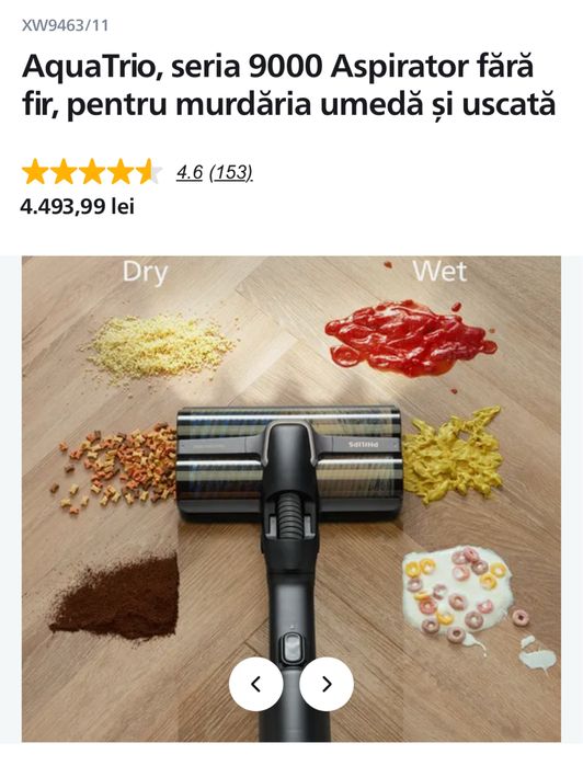 Aspirator PHILIPS AQUA TRIO 9000