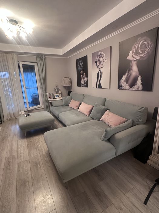 Coltar Huston euromobila + puf picioare