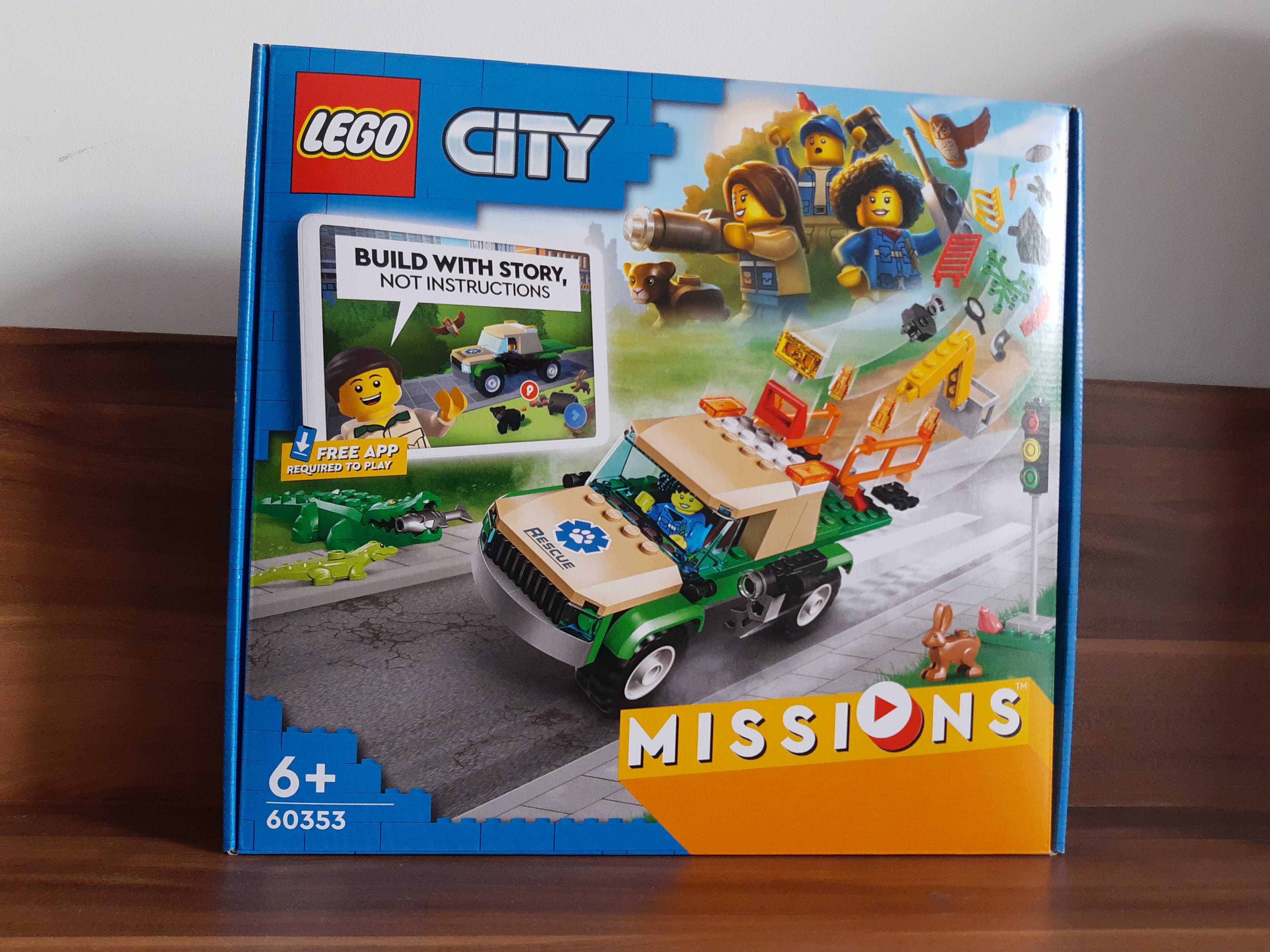 LEGO City - 60353 - Misiunea de salvare a animalelor salbatice