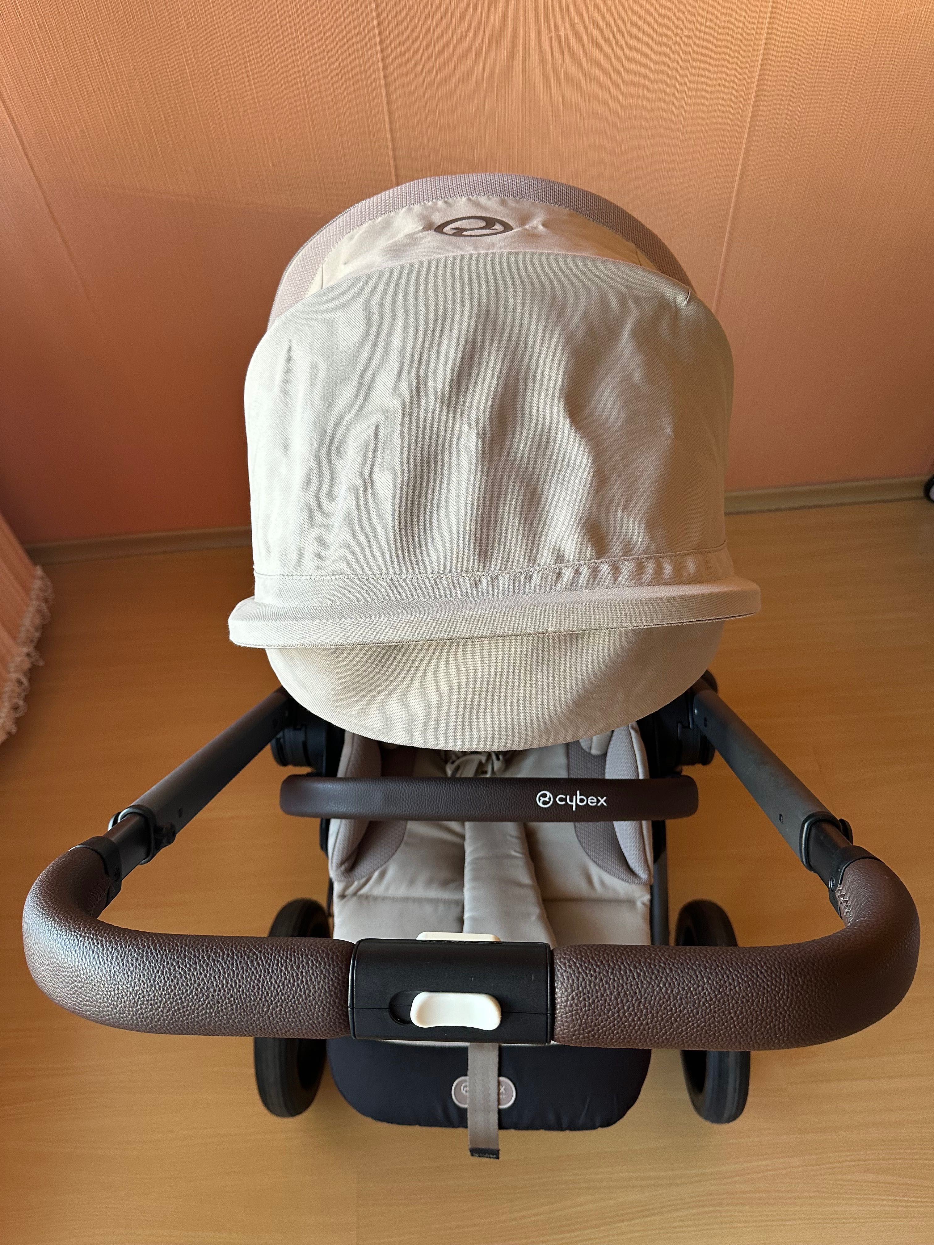 Бебешка количка Cybex balios s lux almond beige с гаранция