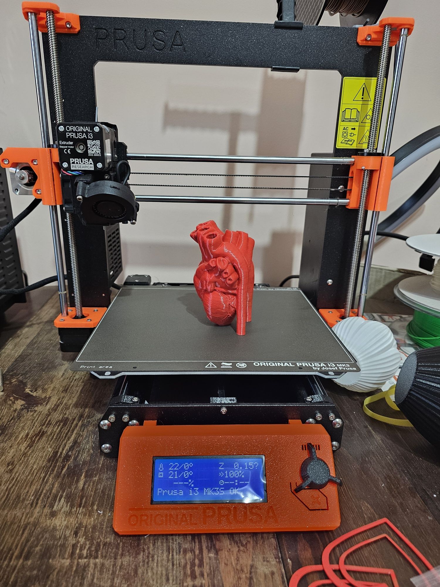 3D принтер original prusa i3 mk3s+ сглобен заводски, без модификации