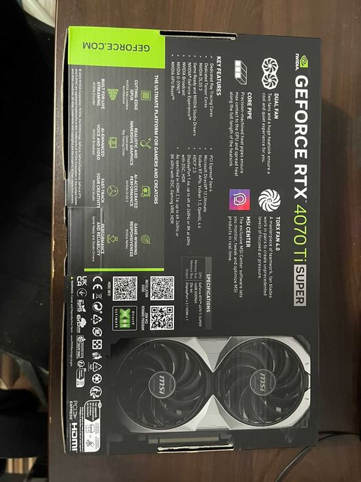 Rtx 4070 Ti Super msi ventus 2x