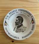 farfurii originale din porțelan REGELE FERDINAND I & REGINA MARIA