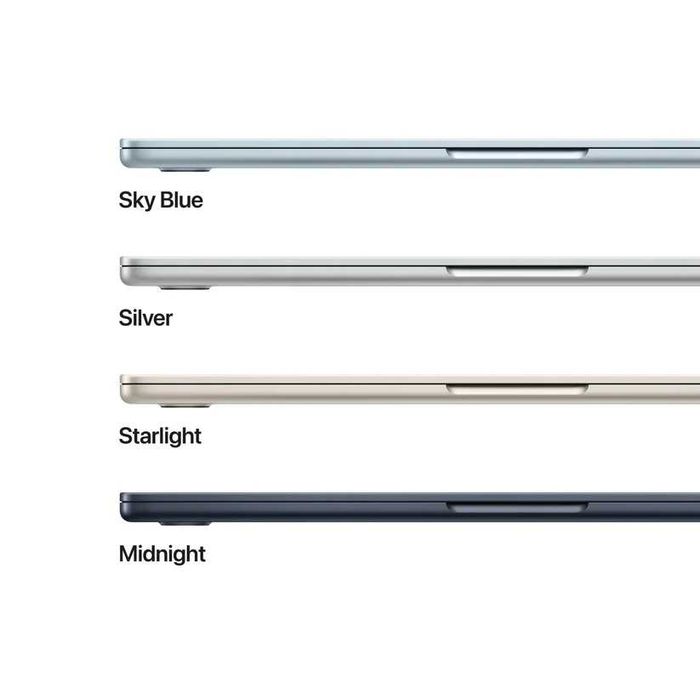 Лаптоп, Apple MacBook Air 13.6: Apple M5 chip with 10-core CPU and 10-core GPU, 16GB, 1TB SSD - Silver — миниатюра 3