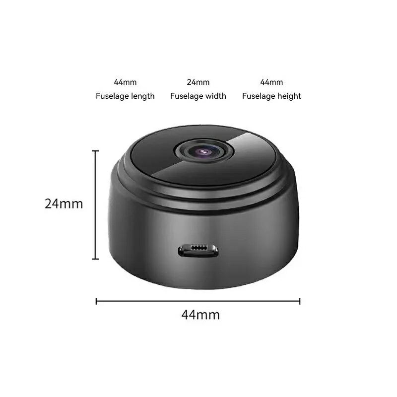 Мини Камера Шпионска Видеонаблюдение Wifi Camera IP HD Бебефон