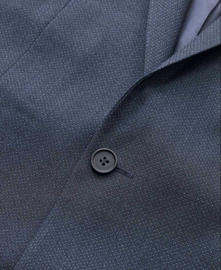 Sacou blazer slim 48 M de lux Savile Row NOU lana super 130's