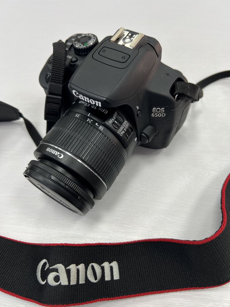 Canon eos 650D 18-55 ideall holatda kafolat 3 oy do’kondan