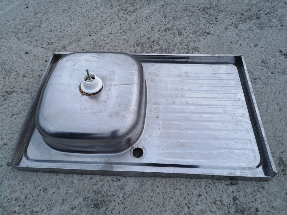 Chiuvetă bucătărie din inox 50 cm x 80 cm