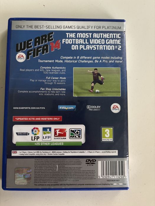 FIFA 14 Legacy Edition (PAL) за PlayStation 2 – Рядка и търсена игра