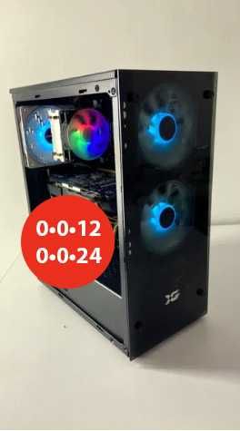 Компьютер Core i3 12100F, RTX2060, SSD 128, HDD 500