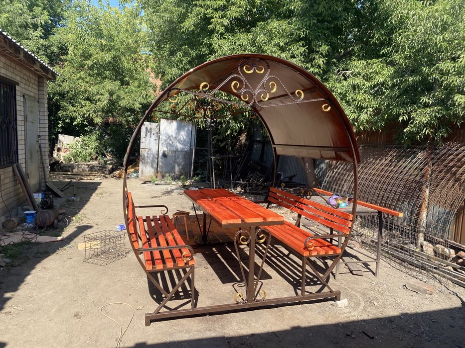 Сварка Тапчан беседка качела скамейка урна