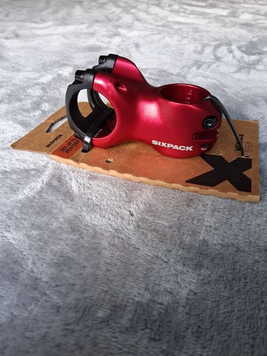 Pedale Shimano M324,pipa SIXPACK 50mm