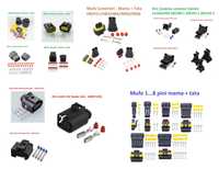 Mufe conectori pentru Injectoare-Senzorii- HB4-HB3-H8-H11-EV1