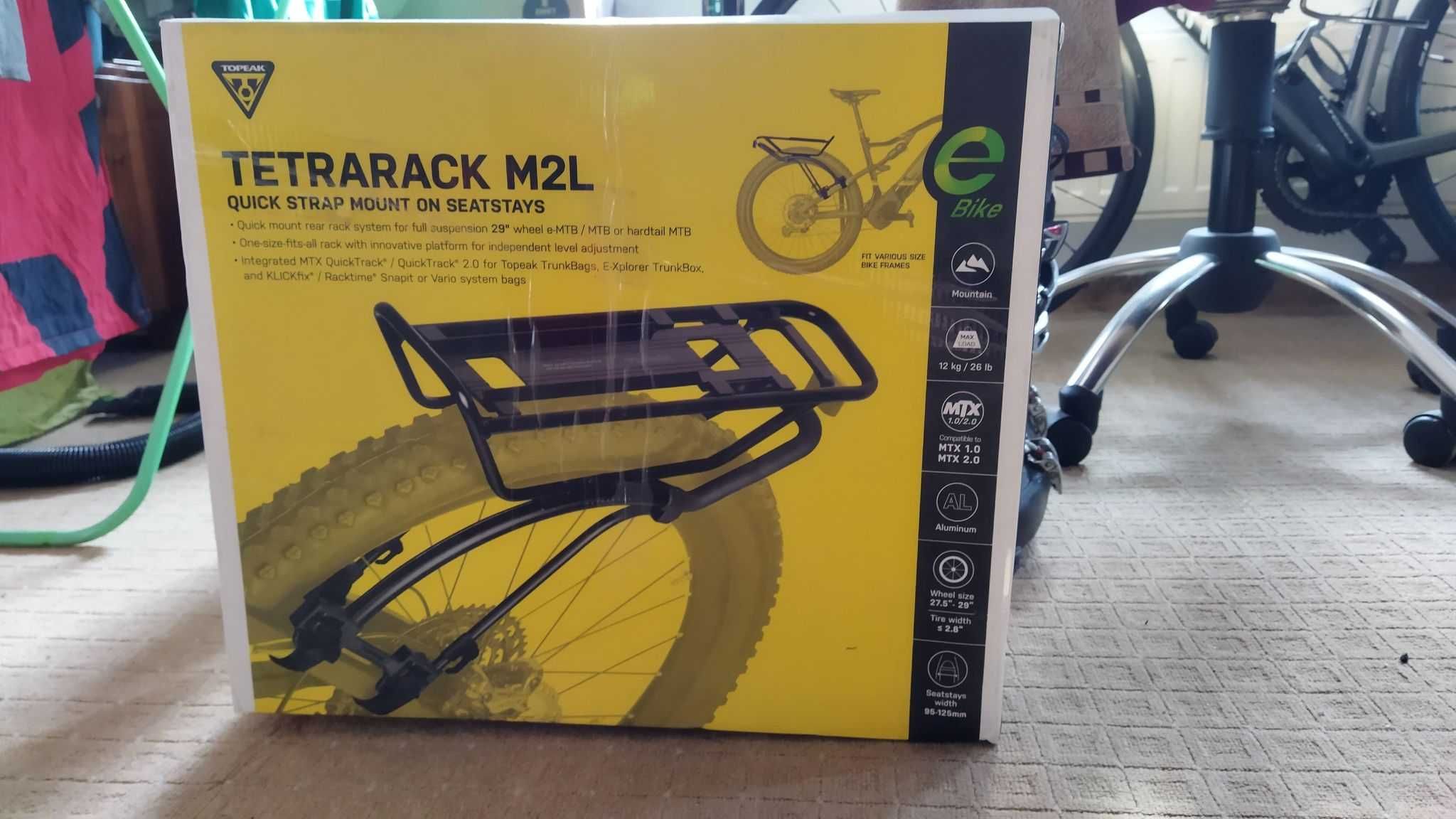 Potbagaj bicicleta Topeak Tetrarack M2L - rucsac cadou
