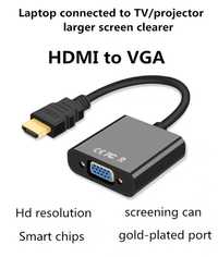 Новый Конвертер адаптер-переходник HDMI - VGA HD 1080p