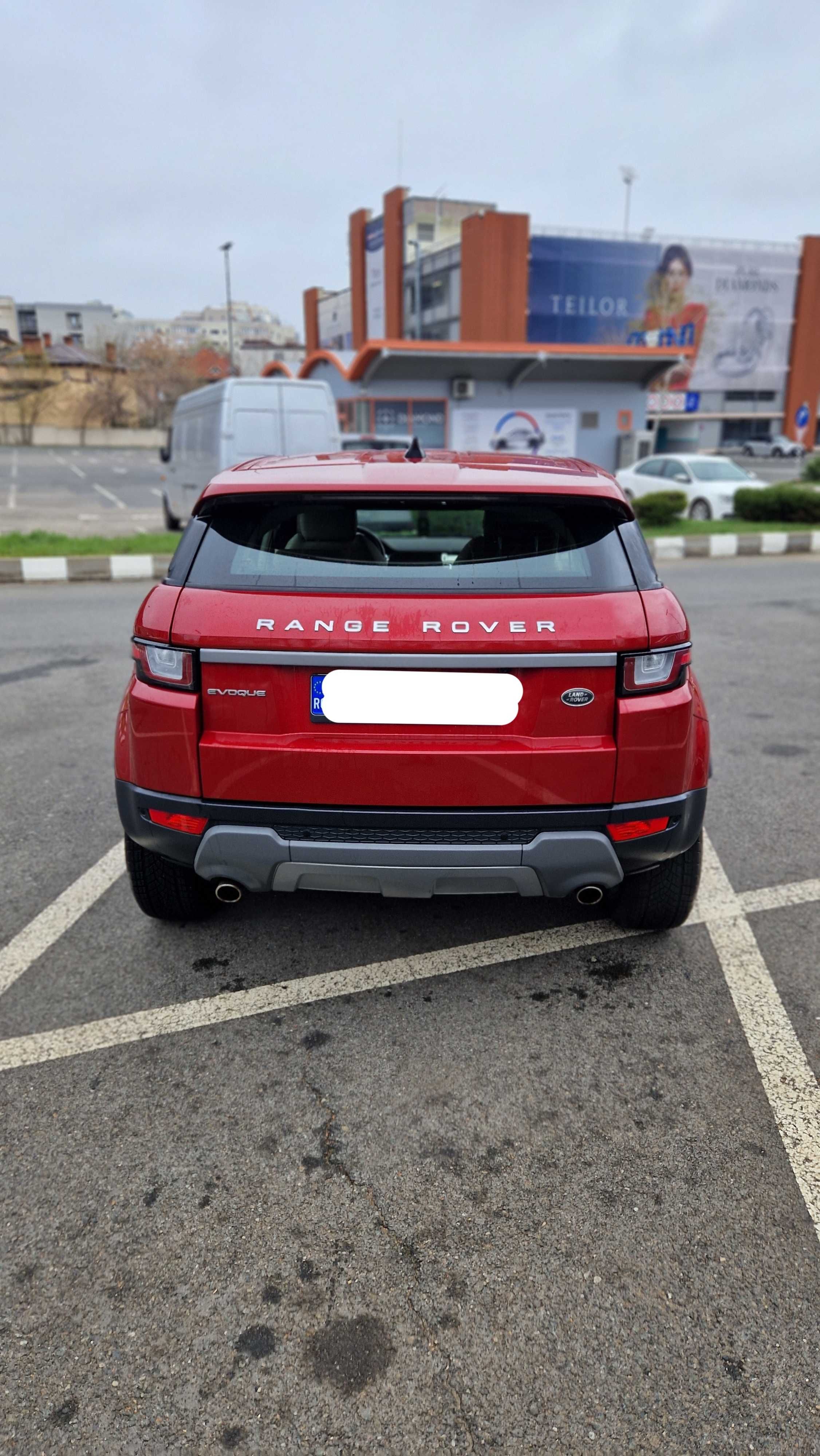 Range Rover Evoque 2017, Diesel, 106,000 km, Pachet de Iarnă