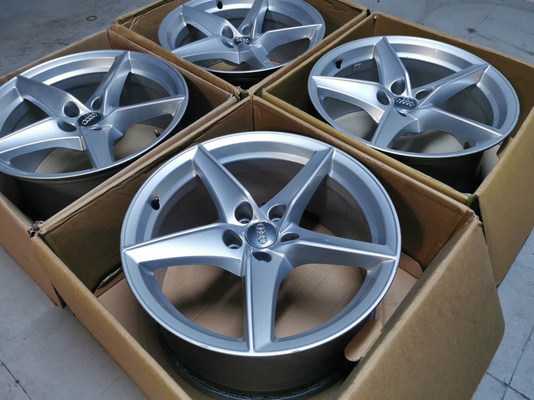 5x112 r18 inch jante aliaj originale AUDI A5 A6 A7 A8 A4 Q3 Q5 sq5 sq3