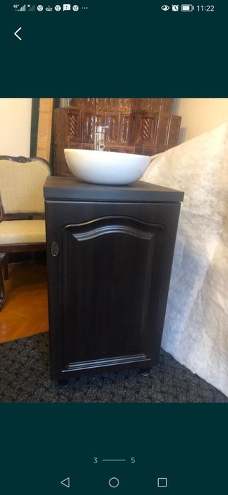 Oglindă salon +mobilier salon+scaun cosmetică