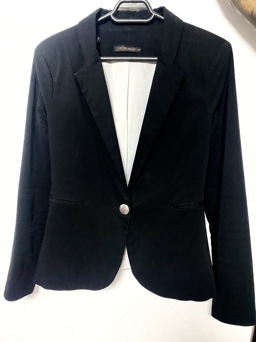 Sacou office negru, marimea M