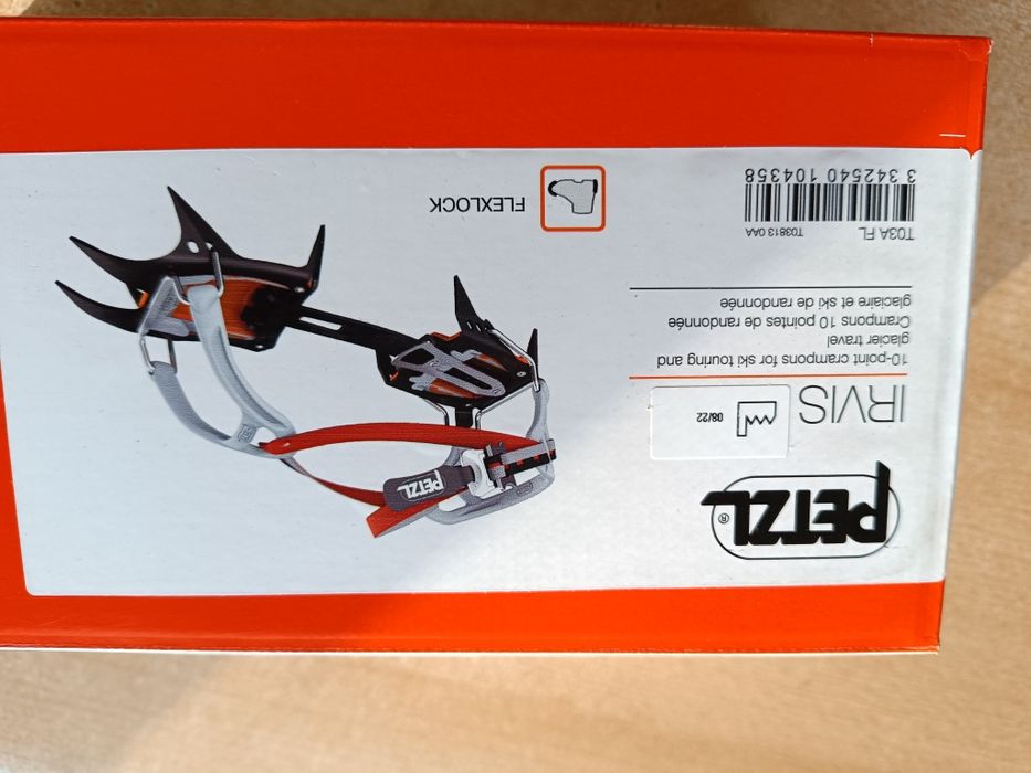 Универсални котки PETZL за всички видове обувки  модел -IRVIS FLEXLOCK