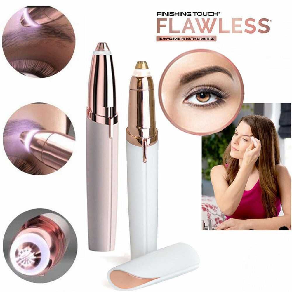 Дамски Тример за Оформяне на Вежди, Flawless, USB